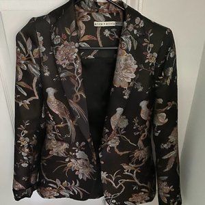 Alice and Olivia Silk blazer